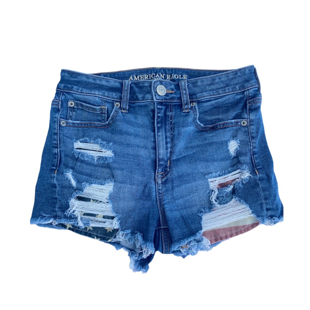 American eagle high rise shortie